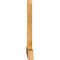 Ekena Millwork Portland Rough Sawn Timber Gable Bracket, Western Red Cedar, 84"W x 45"H x 4"D x 6"F, 13/12 Pitch GBW084X45X0406POR00RWR - alternate 5